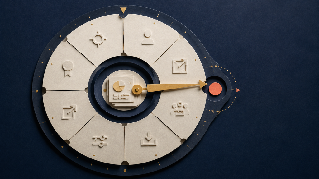 A finance-operations leader turns a storm of invoices and unclear requests into a structured, accountable AI decision path through one clear briefing.